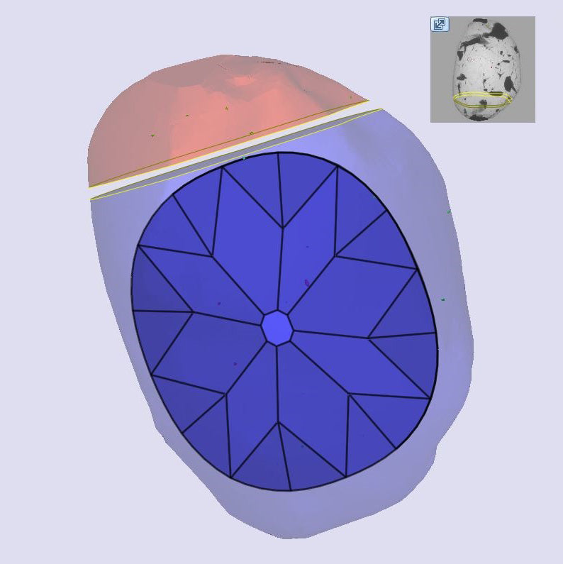 2.01ct | K/SI1 Cushion Shape Old Mine Cut Diamond (GIA) - Modern Rustic Diamond