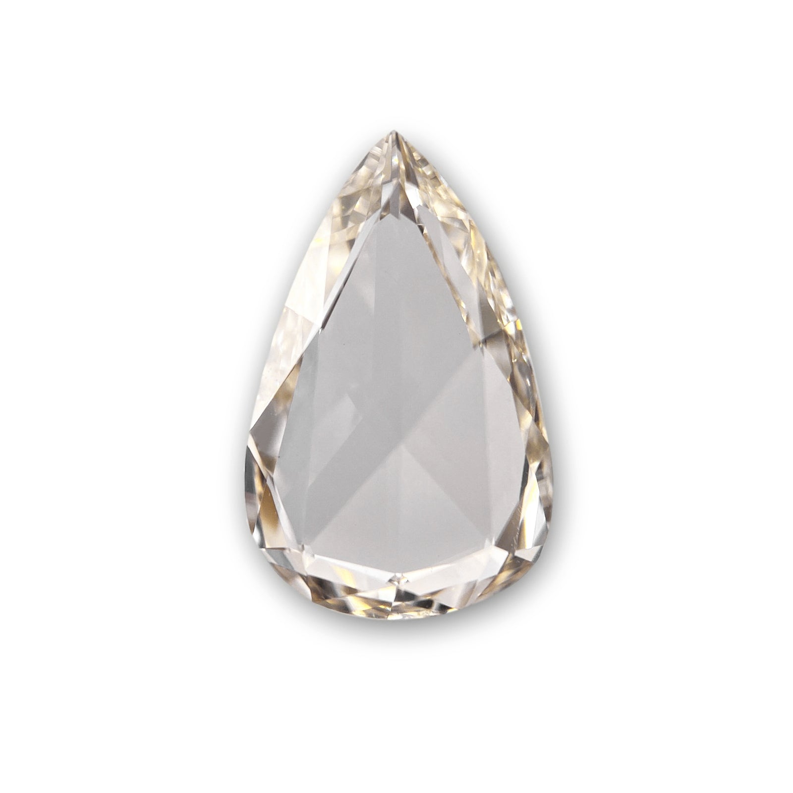 2.01ct | M/VS1 Pear Shape Rose Cut Diamond (GIA) - Modern Rustic Diamond
