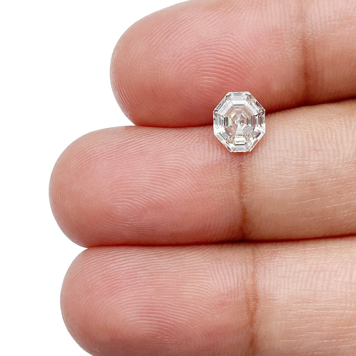 1.01ct | M/VS1 Octagonal Shape Step Cut Diamond (GIA) - Modern Rustic Diamond