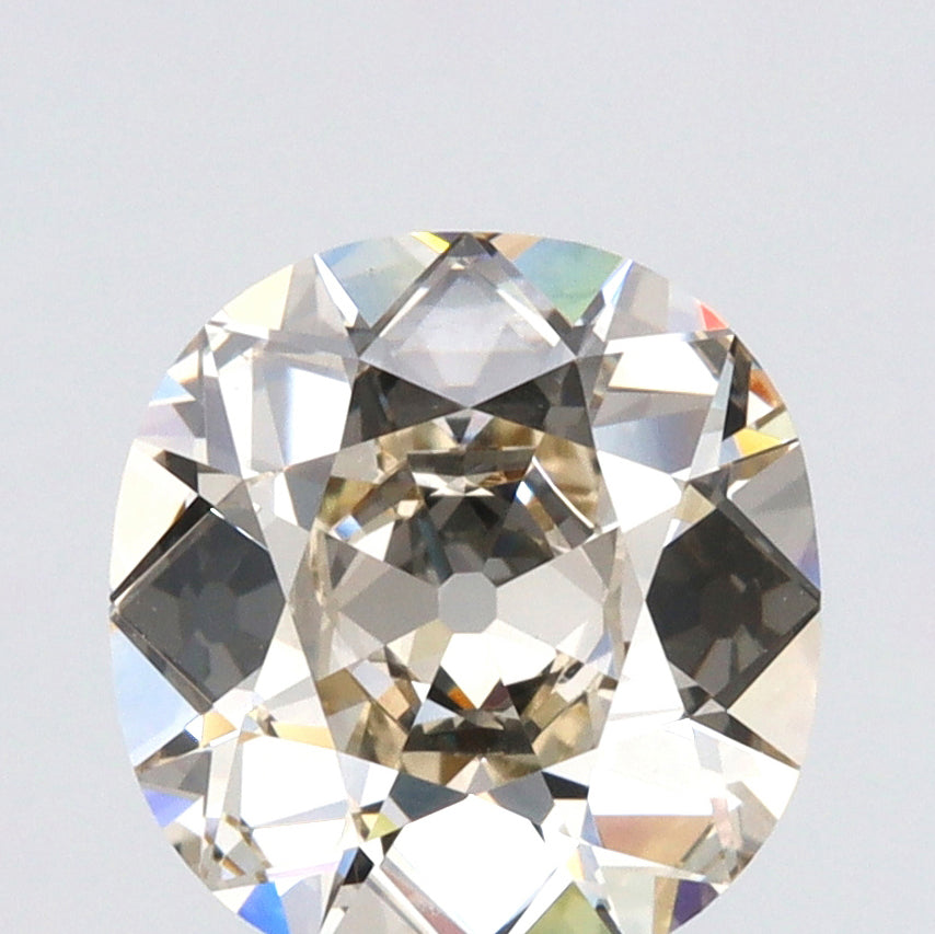 2.02ct | N/VS1 Cushion Shape Old Mine Cut Diamond (GIA) - Modern Rustic Diamond