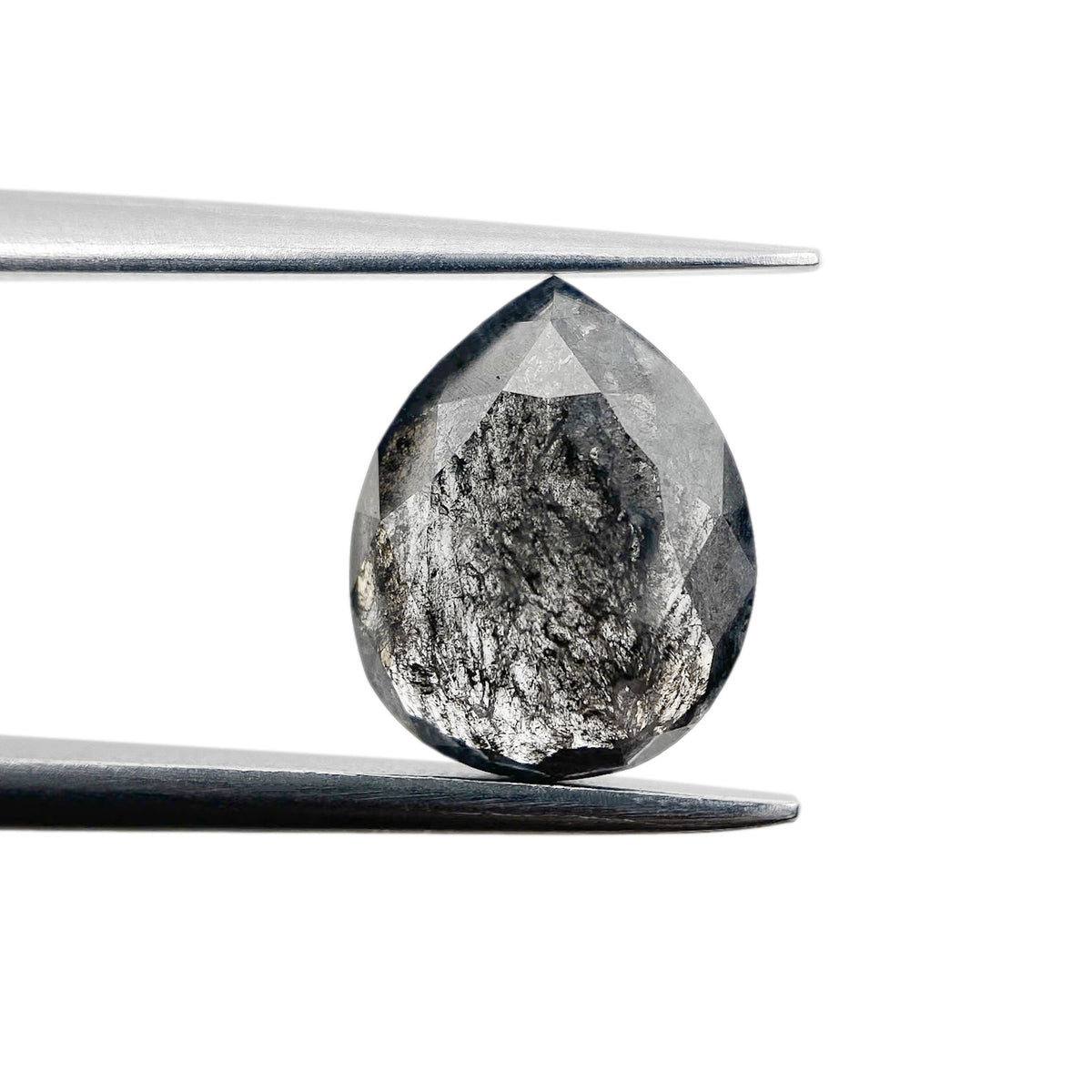 2.02ct | Rustic  Pear Shape Rose Cut Diamond - Modern Rustic Diamond
