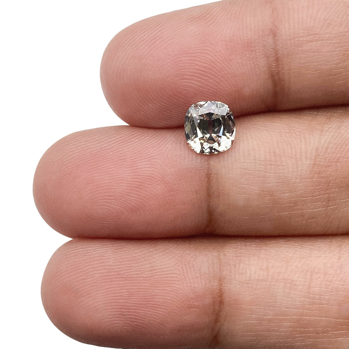 1.01ct | L/VS2 Cushion Shape Old Mine Cut Diamond (GIA) - Modern Rustic Diamond