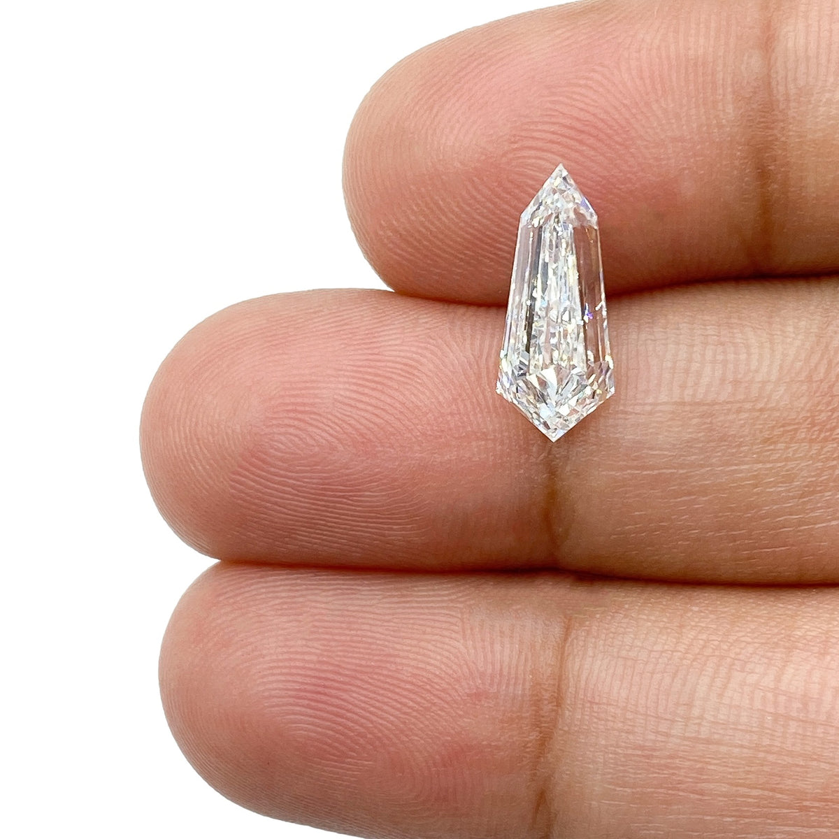 2.05ct | D/VS1 Kite Shape Step Cut Diamond (GIA) - Modern Rustic Diamond