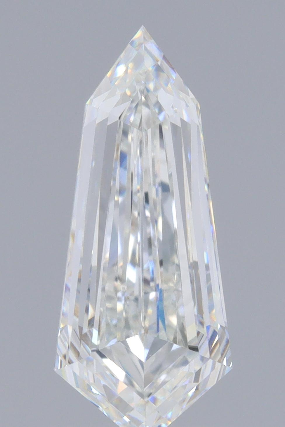 2.05ct | D/VS1 Kite Shape Step Cut Diamond (GIA) - Modern Rustic Diamond