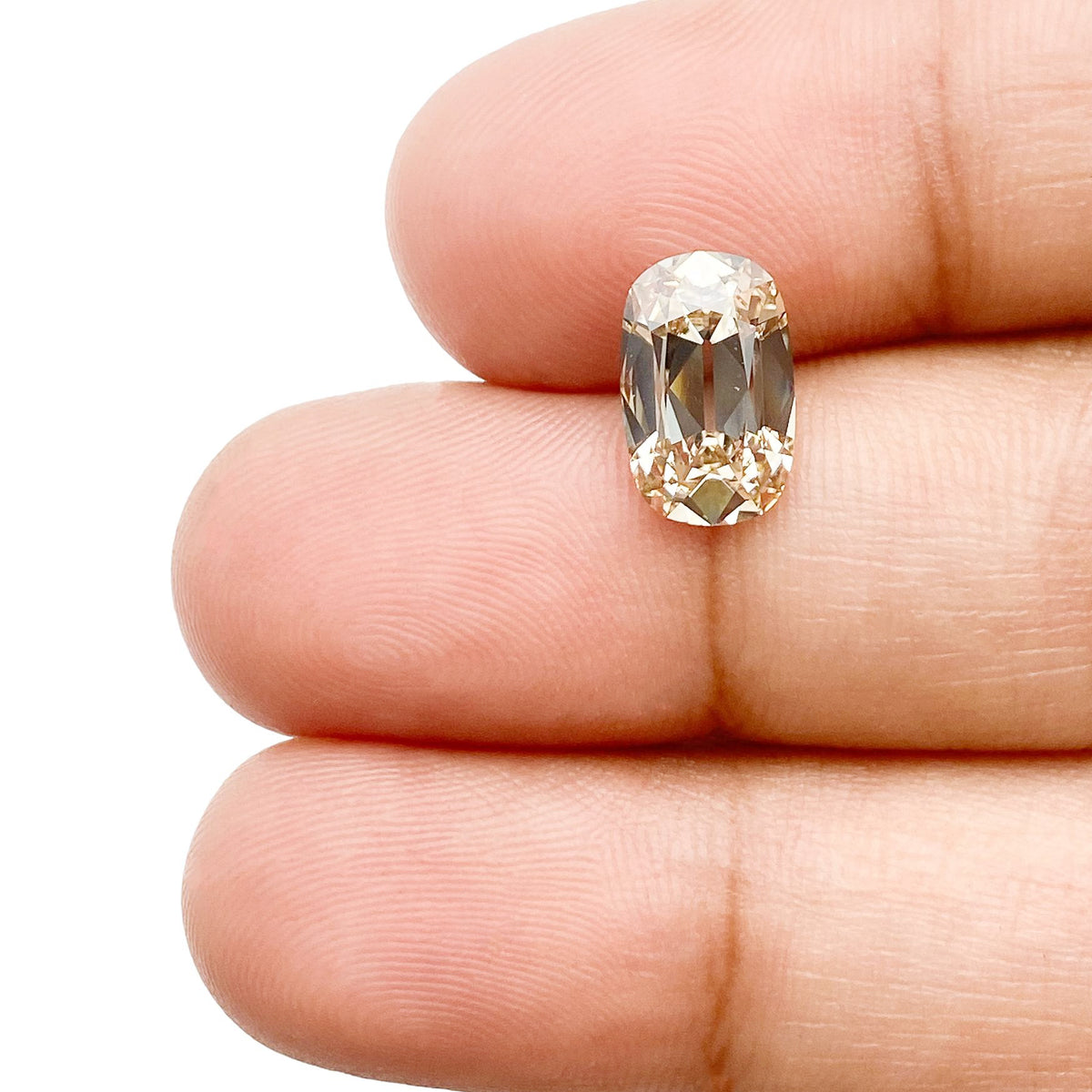 2.05ct | W-X/VS1 Cushion Shape Old Mine Cut Diamond (GIA) - Modern Rustic Diamond