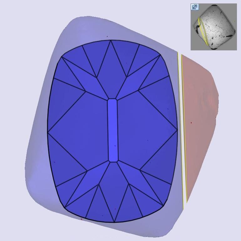 2.05ct | W-X/VS1 Cushion Shape Old Mine Cut Diamond (GIA) - Modern Rustic Diamond