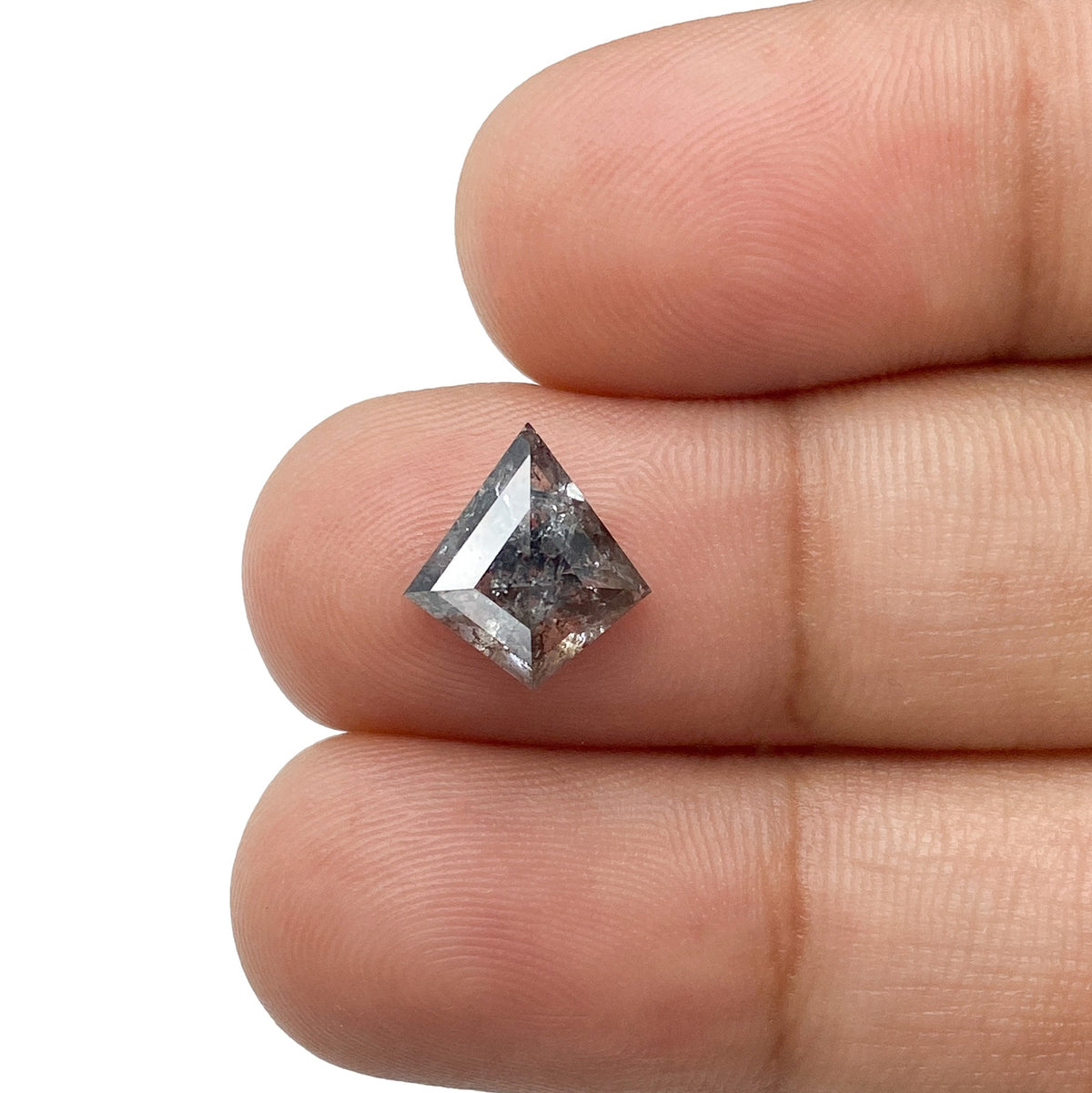 2.06ct | Rustic Kite Shape Rose Cut Diamond - Modern Rustic Diamond