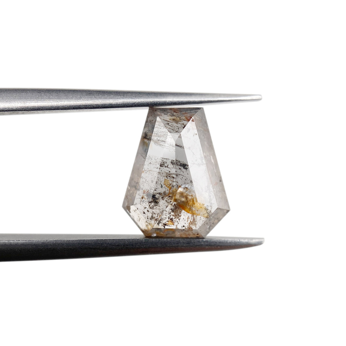 2.06ct | Rustic  Shield Shape Rose Cut Diamond - Modern Rustic Diamond