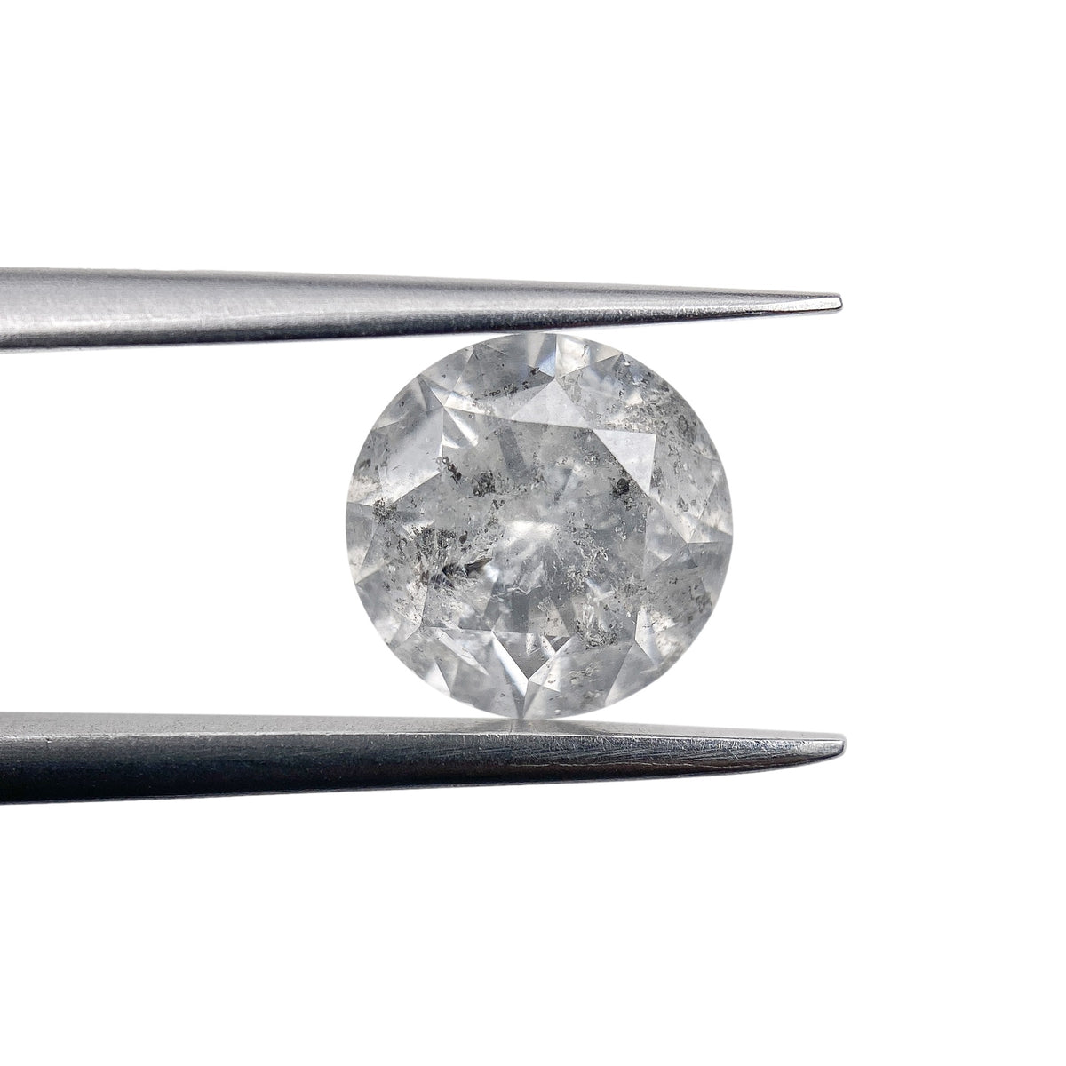 2.07ct | Rustic  Round Shape Brilliant Cut Diamond - Modern Rustic Diamond