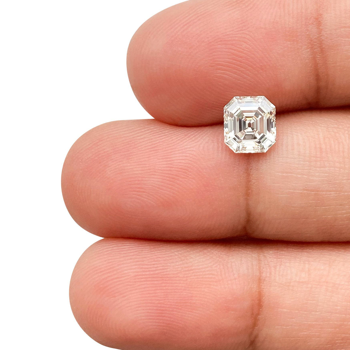 1.02ct | L/VVS2 Asscher Shape Step Cut Diamond (GIA) - Modern Rustic Diamond