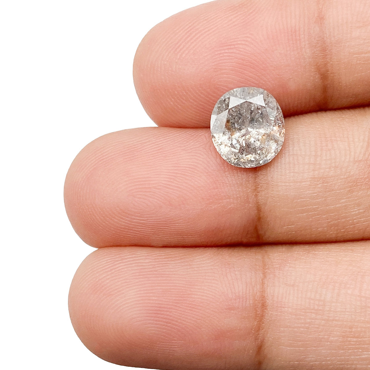2.09ct | Rustic  Oval Shape Brilliant Cut Diamond - Modern Rustic Diamond
