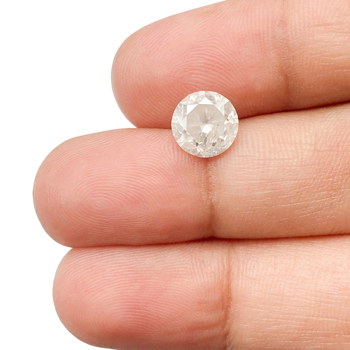 2.09ct | Rustic  Round Shape Brilliant Cut Diamond - Modern Rustic Diamond