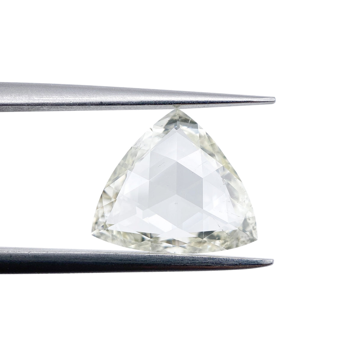 2.12ct | Light Color SI Trilliant Shape Rose Cut Diamond - Modern Rustic Diamond