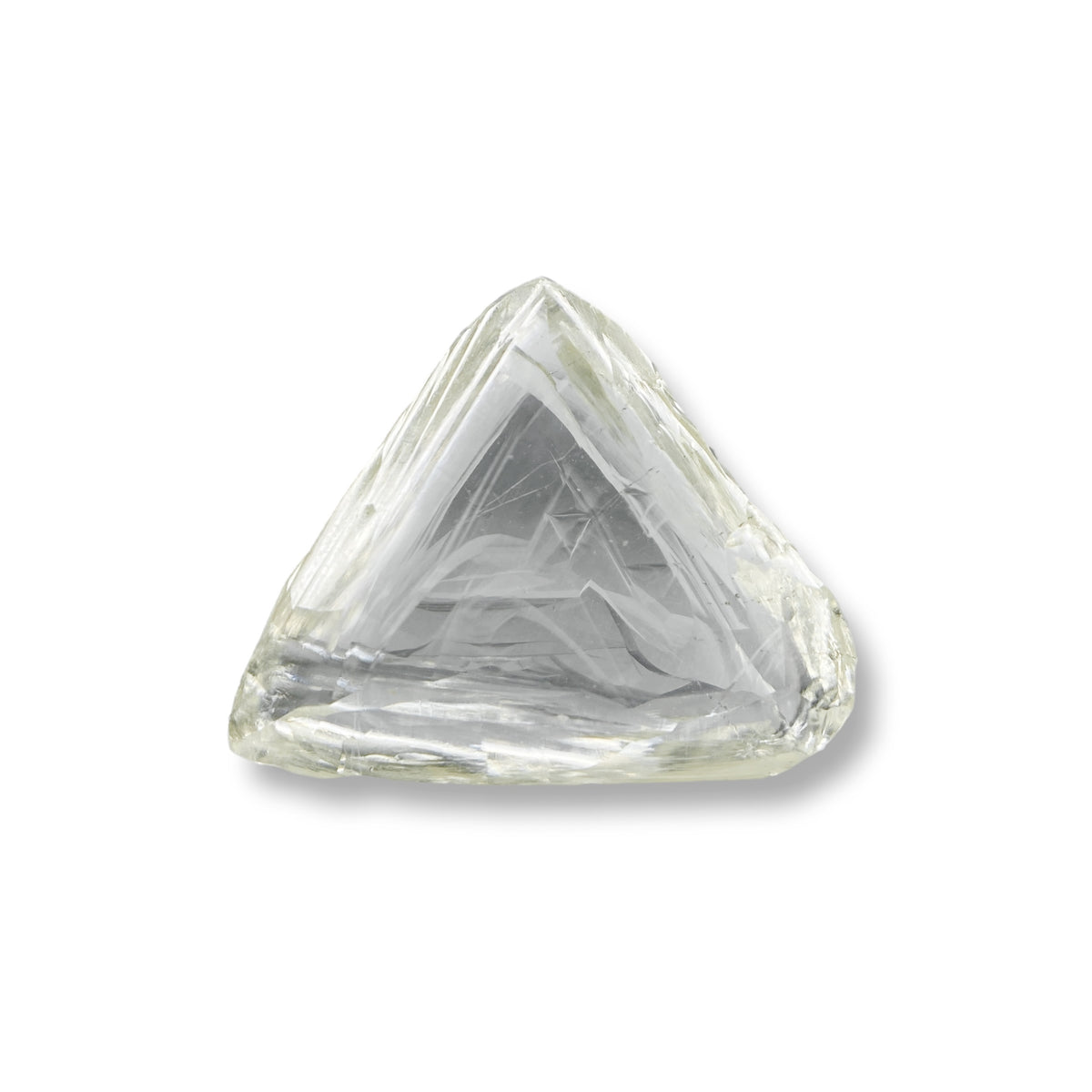 2.12ct | Light Color SI Trilliant Shape Rose Cut Diamond - Modern Rustic Diamond