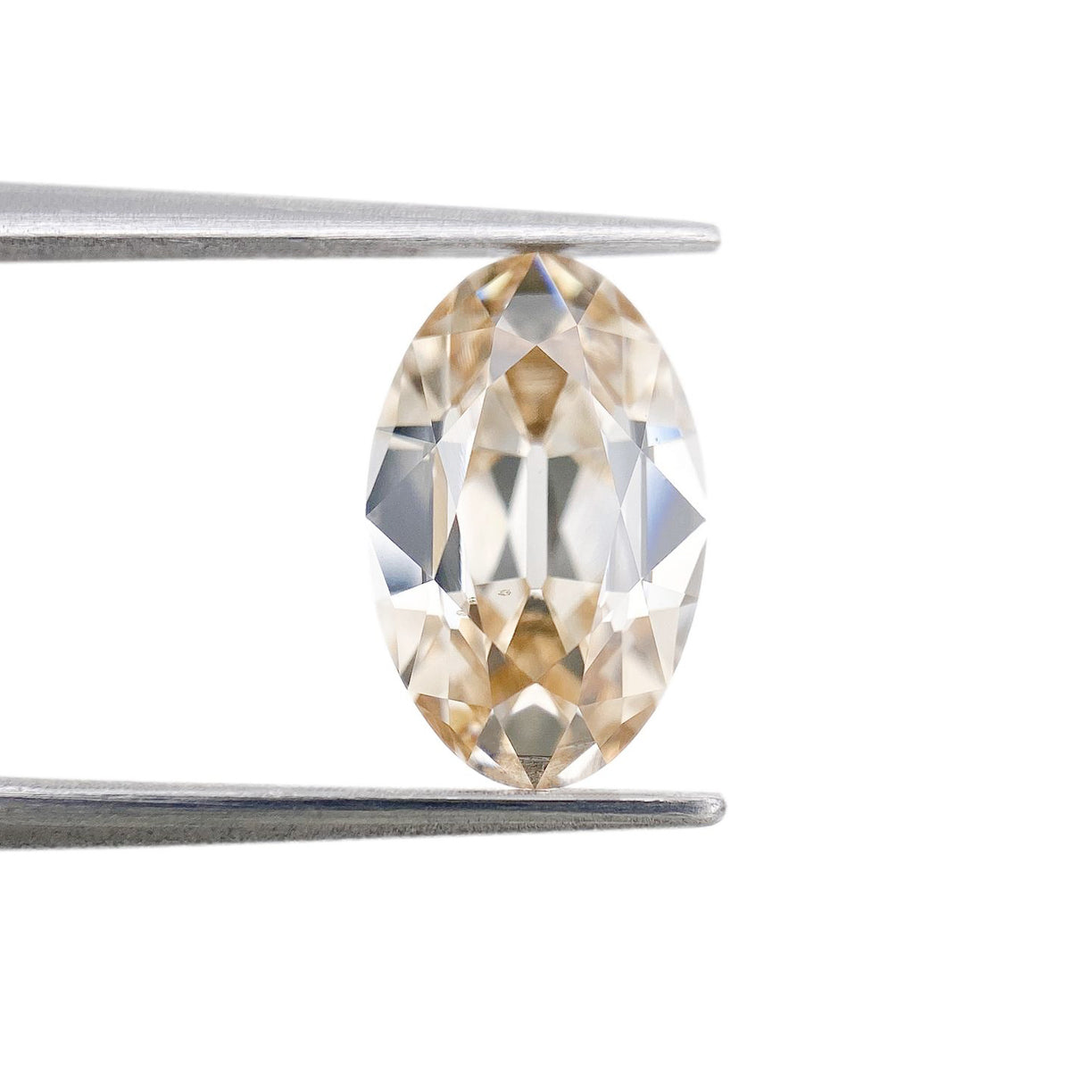 2.12ct | Y-Z/SI1 Oval Shape Vintage Old Mine Cut Diamond (GIA) - Modern Rustic Diamond