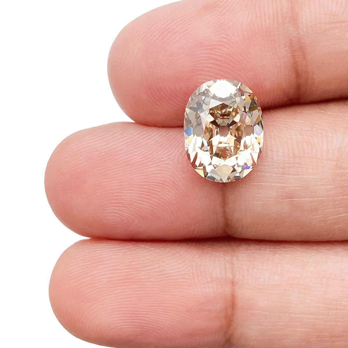 4.08ct | W-X/VS2 Cushion Shape Old Mine Cut Diamond (GIA) - Modern Rustic Diamond