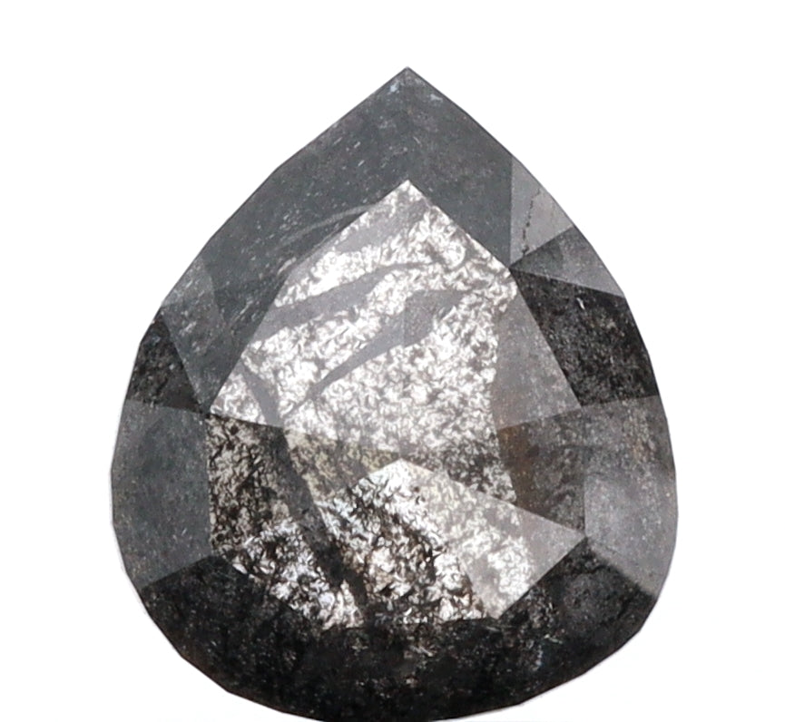2.13ct | Rustic  Pear Shape Brilliant Cut Diamond - Modern Rustic Diamond