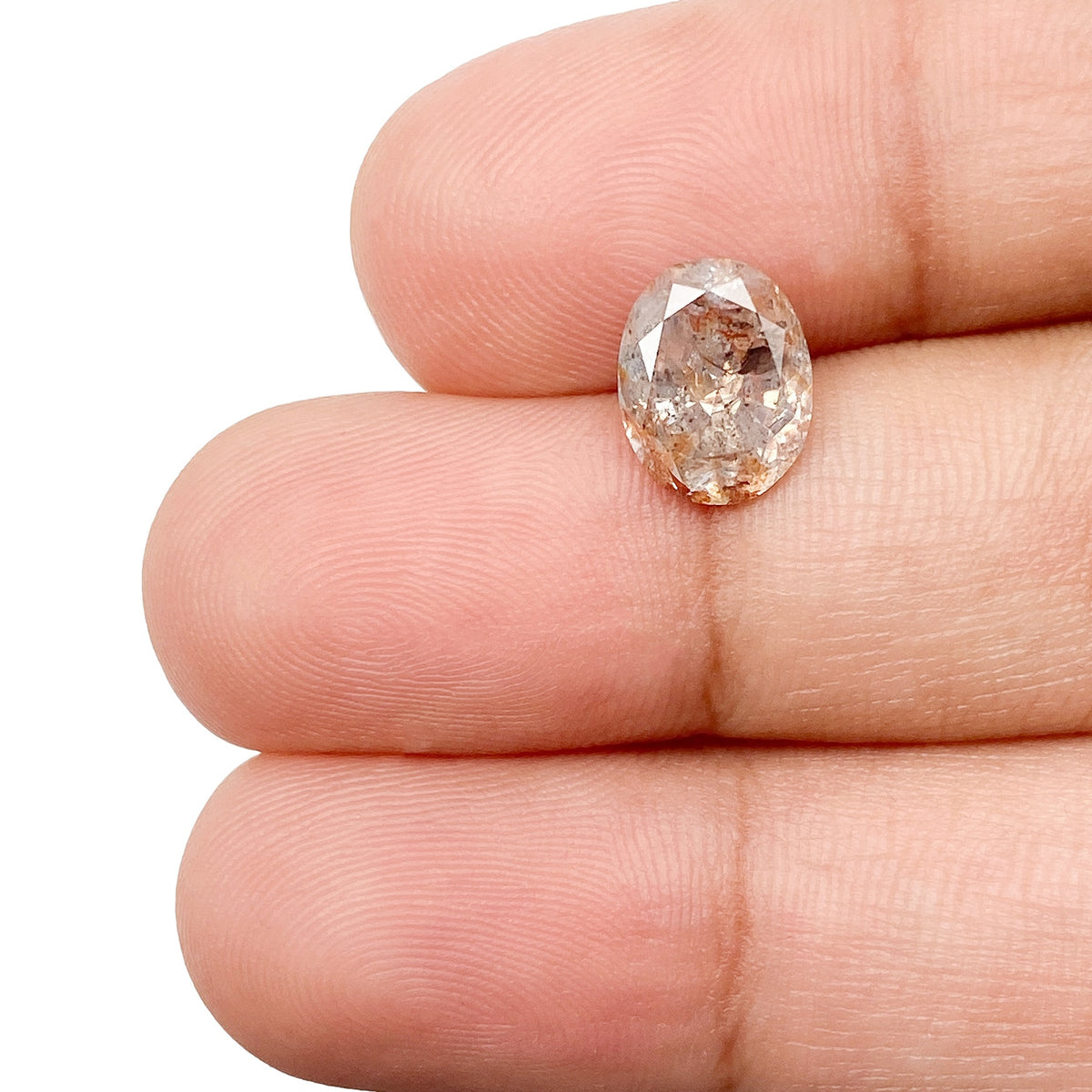 2.15ct | Rustic Oval Shape Brilliant Cut Diamond - Modern Rustic Diamond