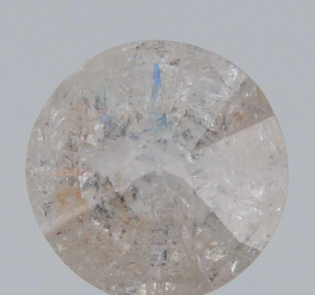 2.16ct | Rustic Round Shape Brilliant Cut Diamond - Modern Rustic Diamond