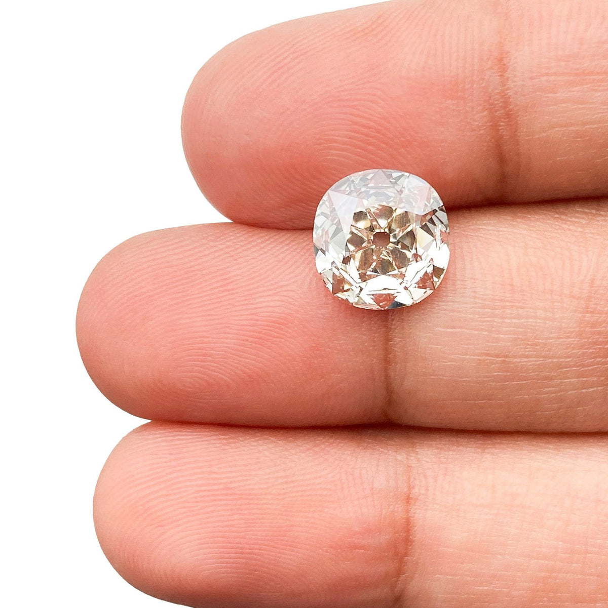 2.17ct | M/VS1 Cushion Shape Old Mine Cut Diamond (GIA) - Modern Rustic Diamond