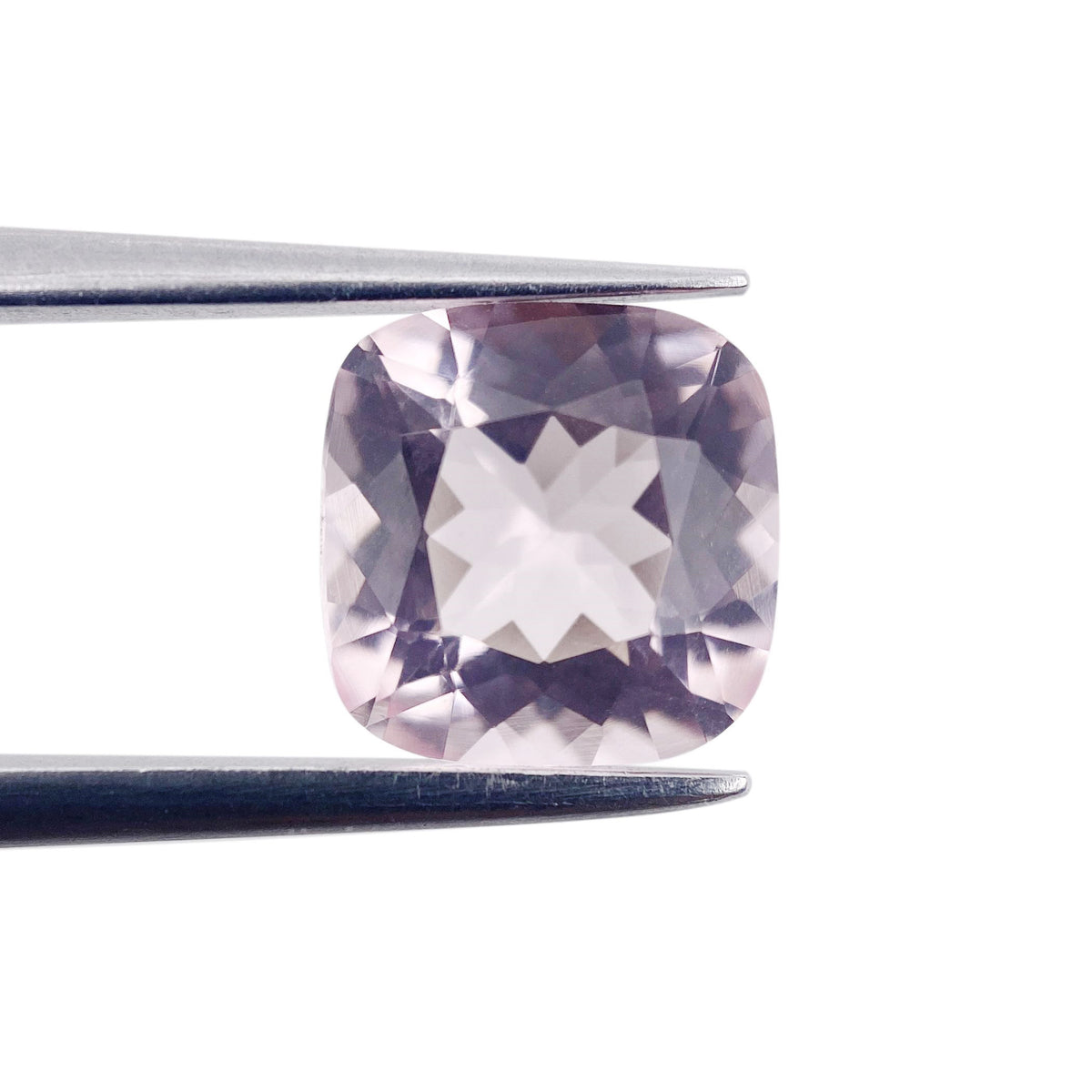 2.18ct |  Cushion Shape  Morganite - Modern Rustic Diamond