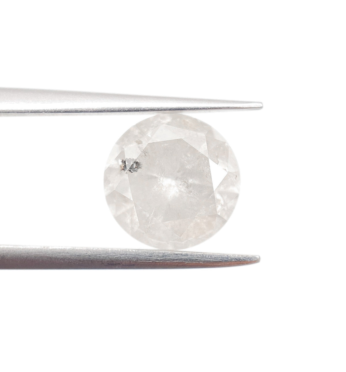 2.18ct | Rustic  Round Shape Brilliant Cut Diamond - Modern Rustic Diamond