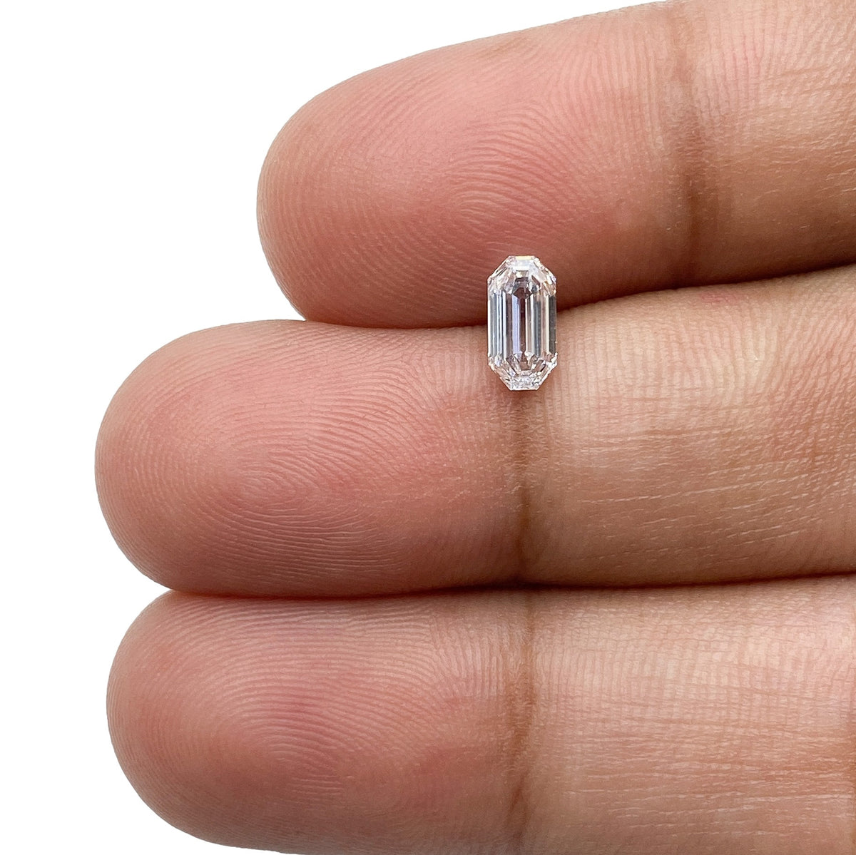 0.48ct | D/VVS Octagonal Shape Step Cut Diamond - Modern Rustic Diamond