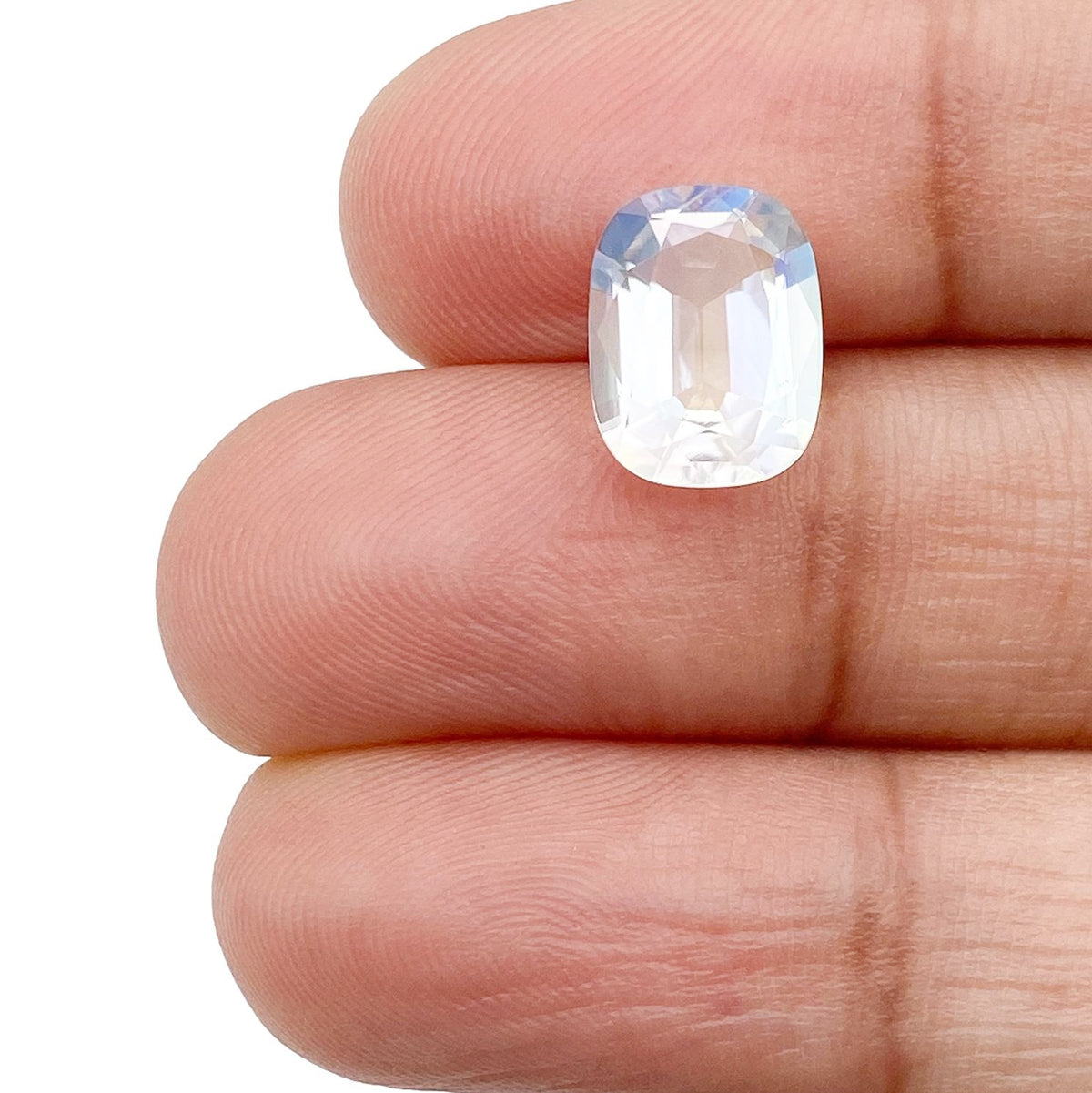 2.22ct |  Cushion Shape  Moonstone - Modern Rustic Diamond