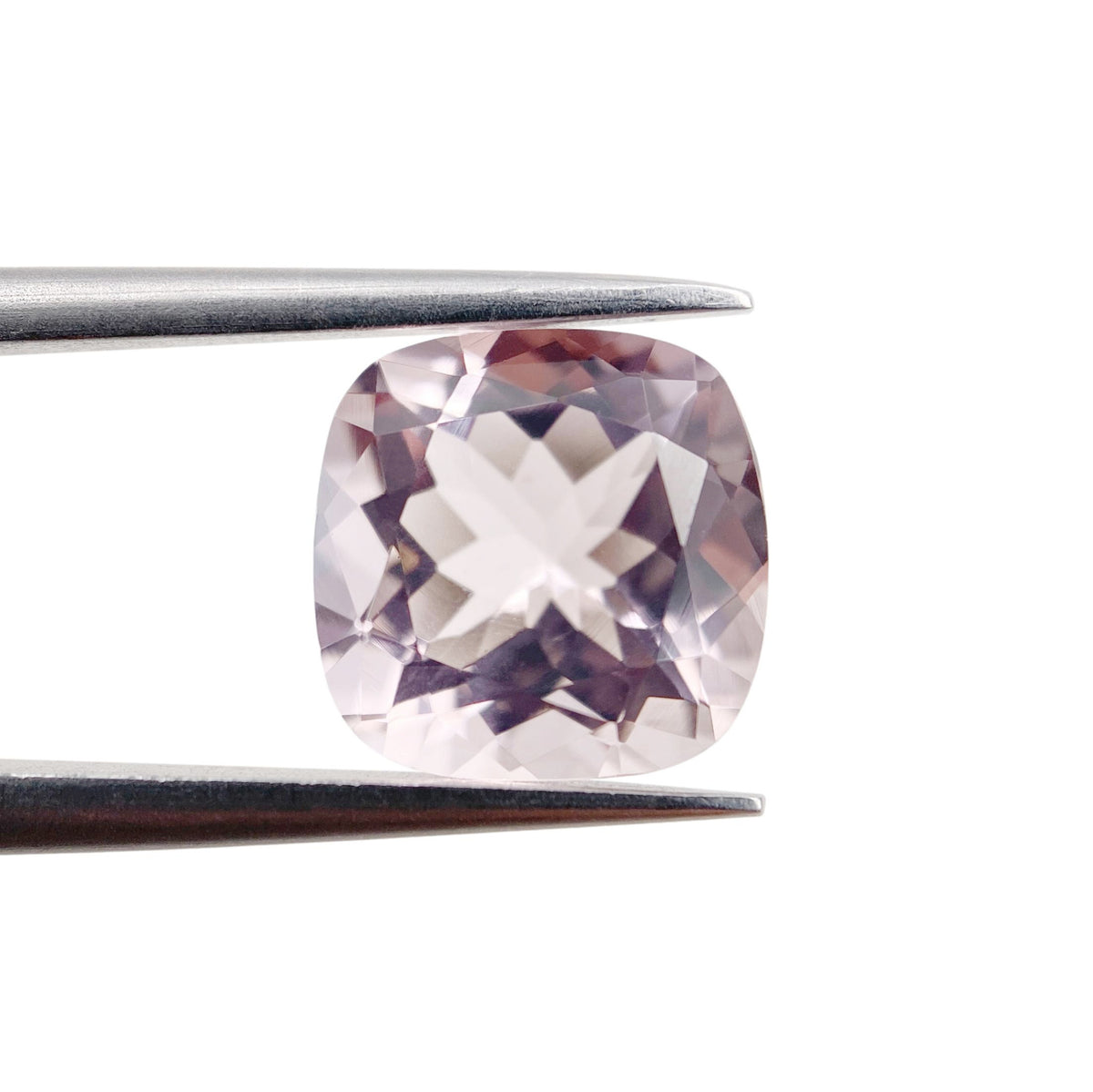 2.23ct |  Cushion Shape  Morganite - Modern Rustic Diamond