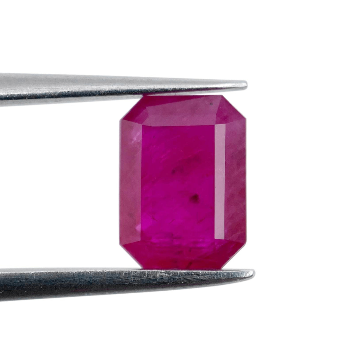 2.25ct | Red/ Emerald Shape Step Cut Diamond - Modern Rustic Diamond