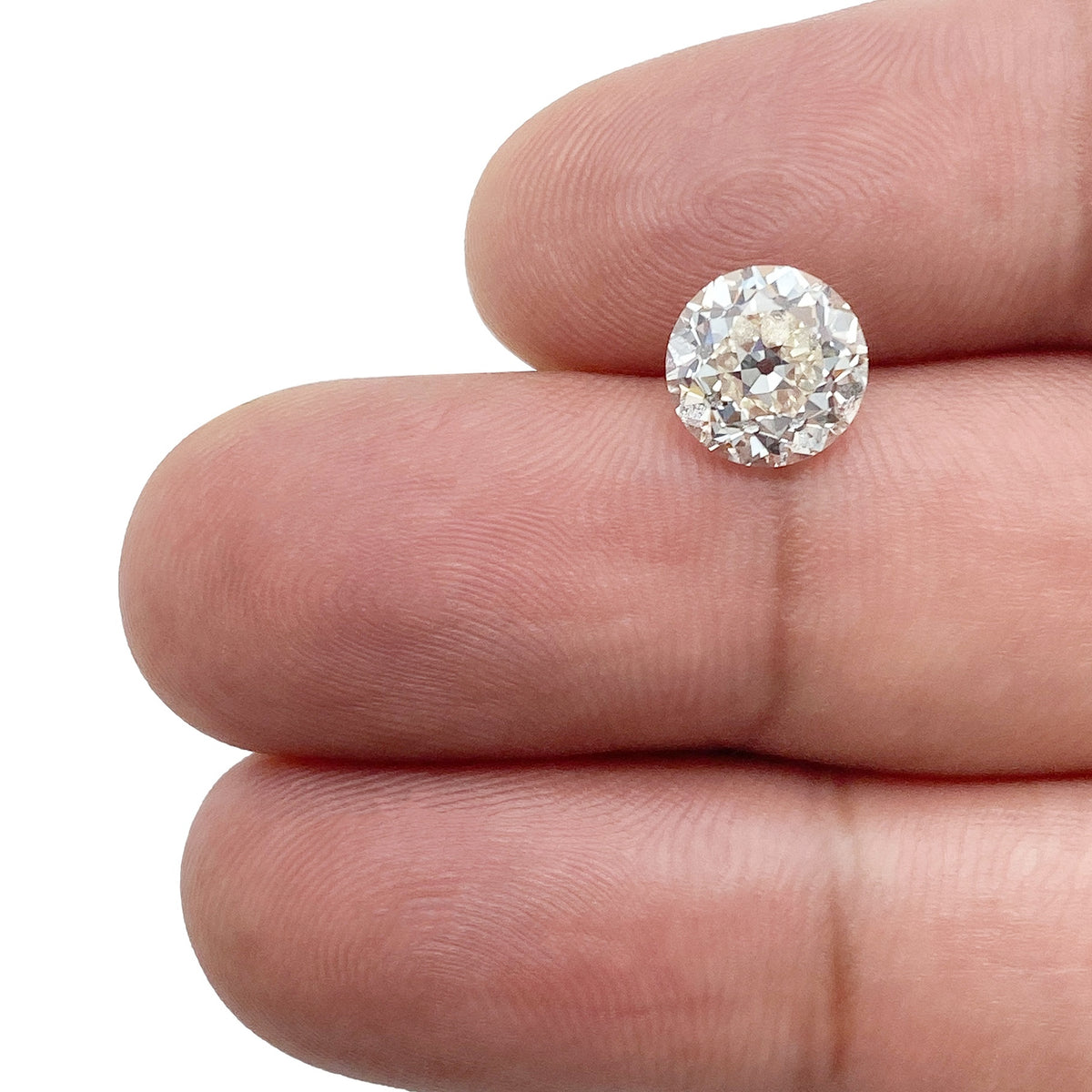 2.29ct | L/VS2 Round Shape Old European Cut Diamond (GIA) - Modern Rustic Diamond