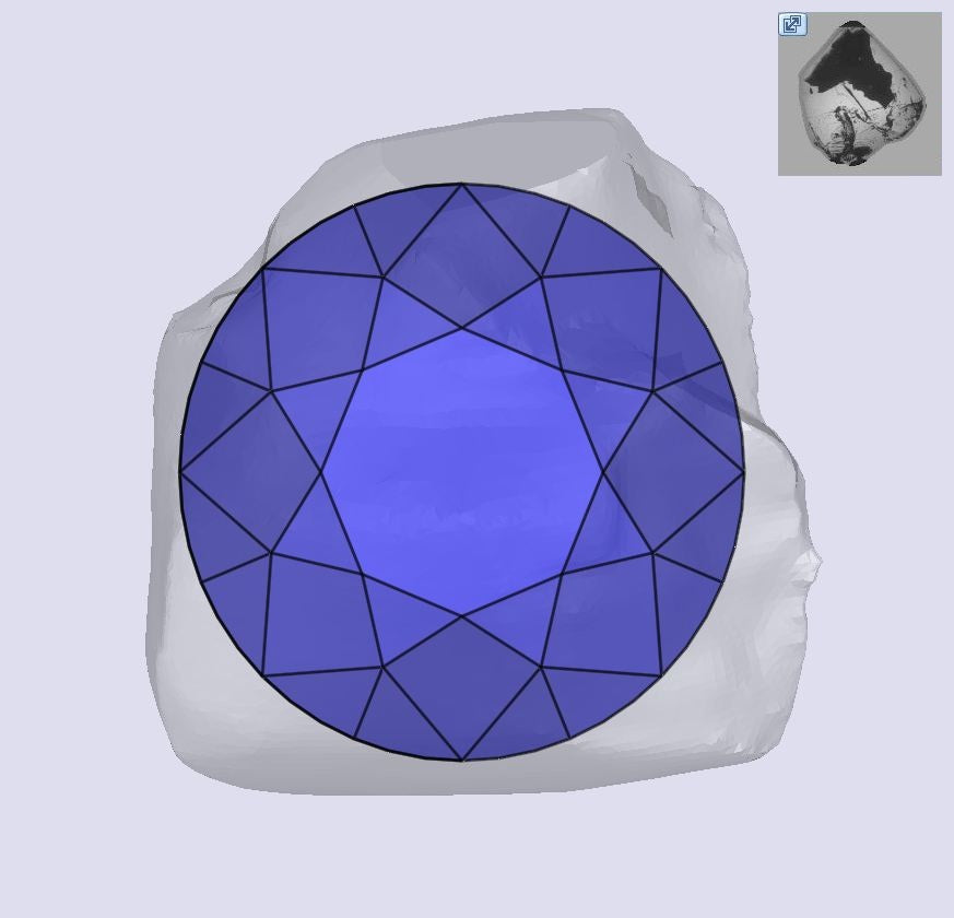 2.29ct | L/VS2 Round Shape Old European Cut Diamond (GIA) - Modern Rustic Diamond