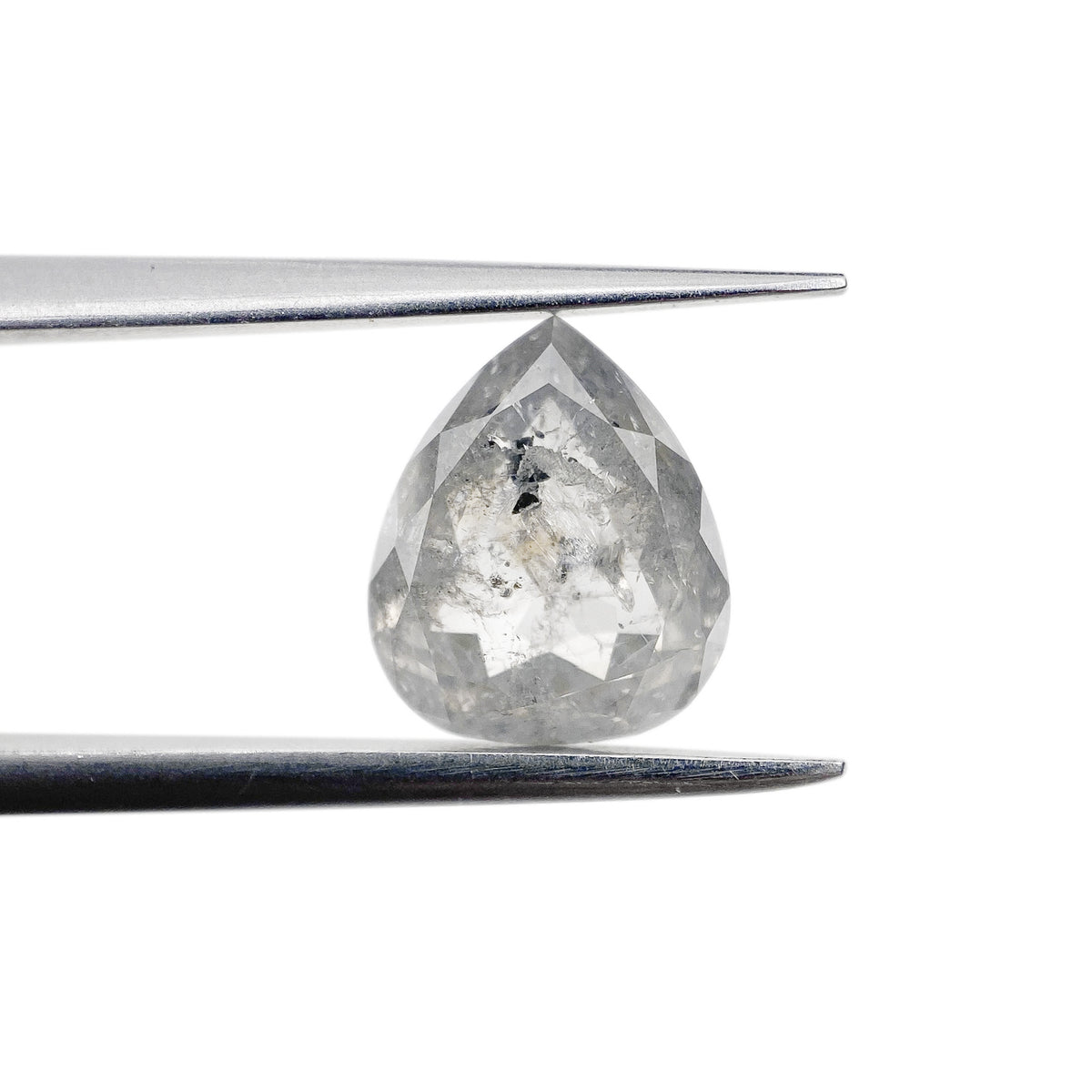 2.30ct | Rustic Pear Shape Brilliant Cut Diamond - Modern Rustic Diamond