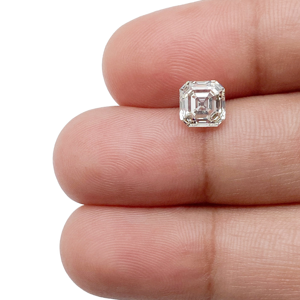 1.51ct | N/VVS2 Emerald Shape Brilliant Cut Diamond (GIA) - Modern Rustic Diamond