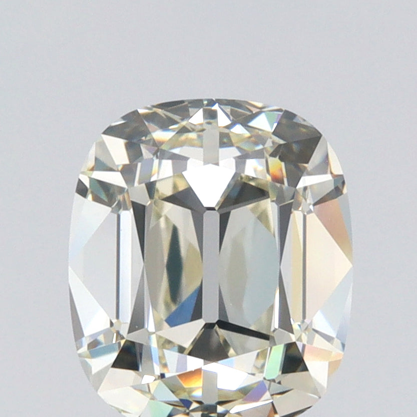 2.32ct | L/VS1 Cushion Shape Old Mine Cut Diamond (GIA) - Modern Rustic Diamond