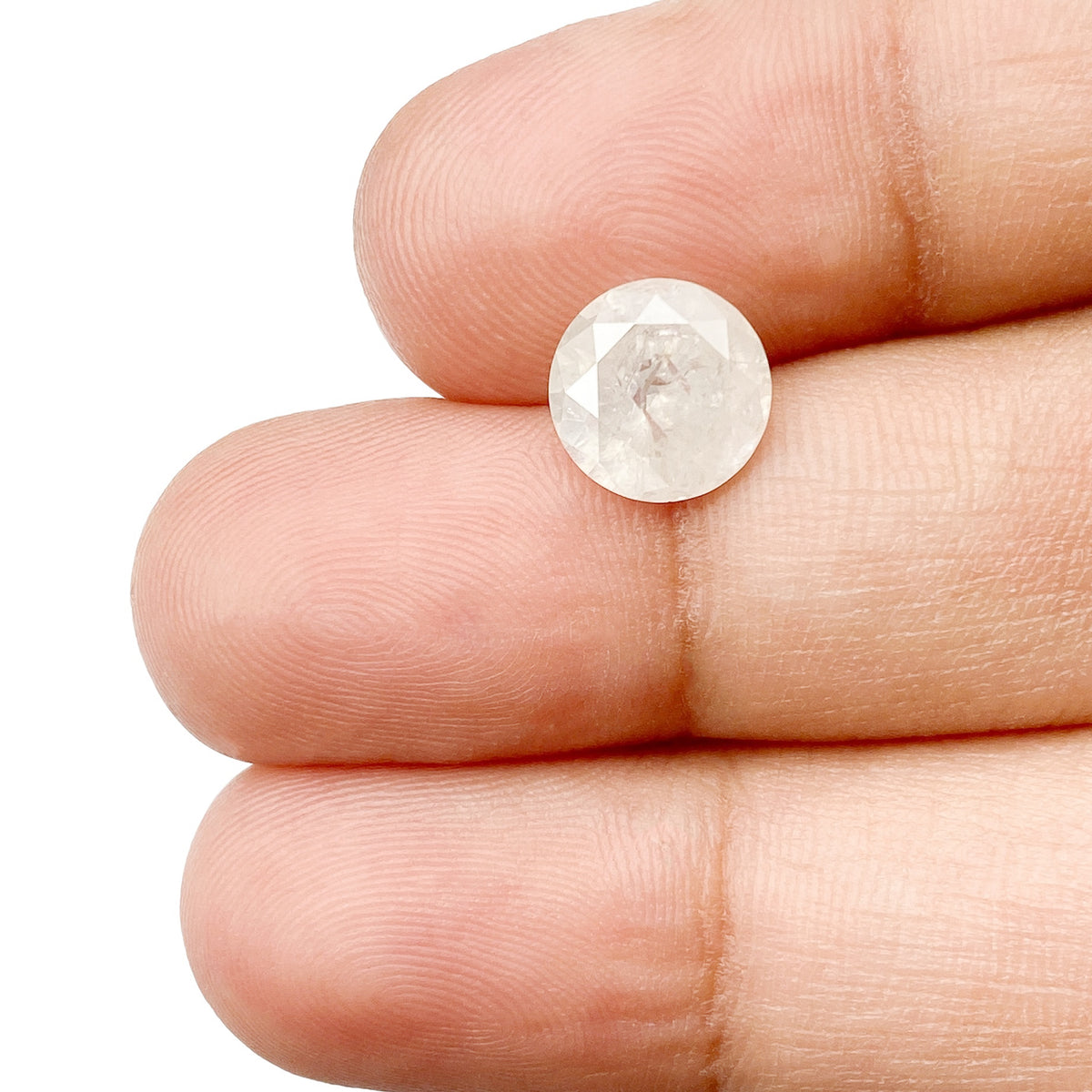 2.32ct | Rustic Round Shape Brilliant Cut Diamond - Modern Rustic Diamond