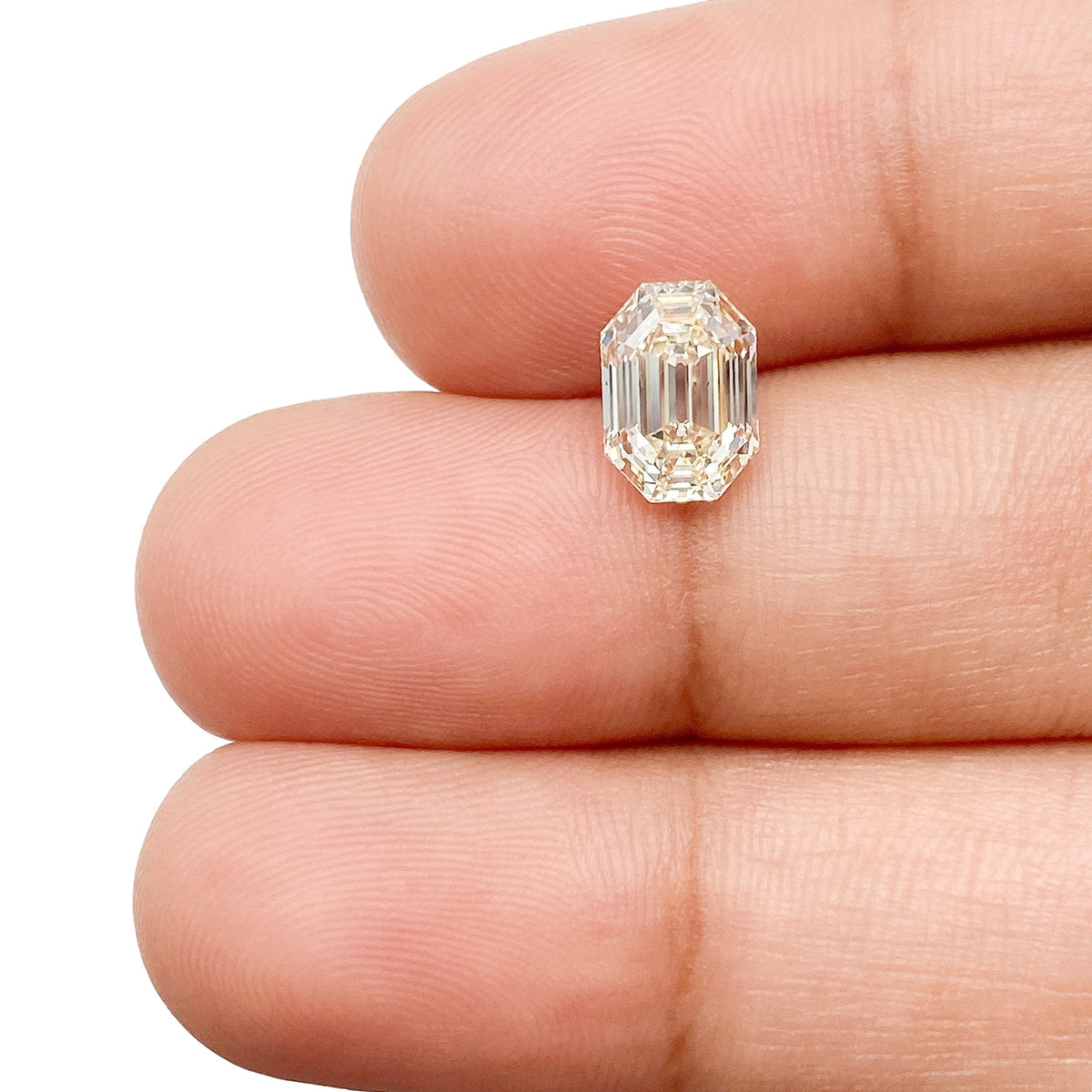 1.52ct | S-T/SI1 Octagonal Shape Step Cut Diamond (GIA) - Modern Rustic Diamond
