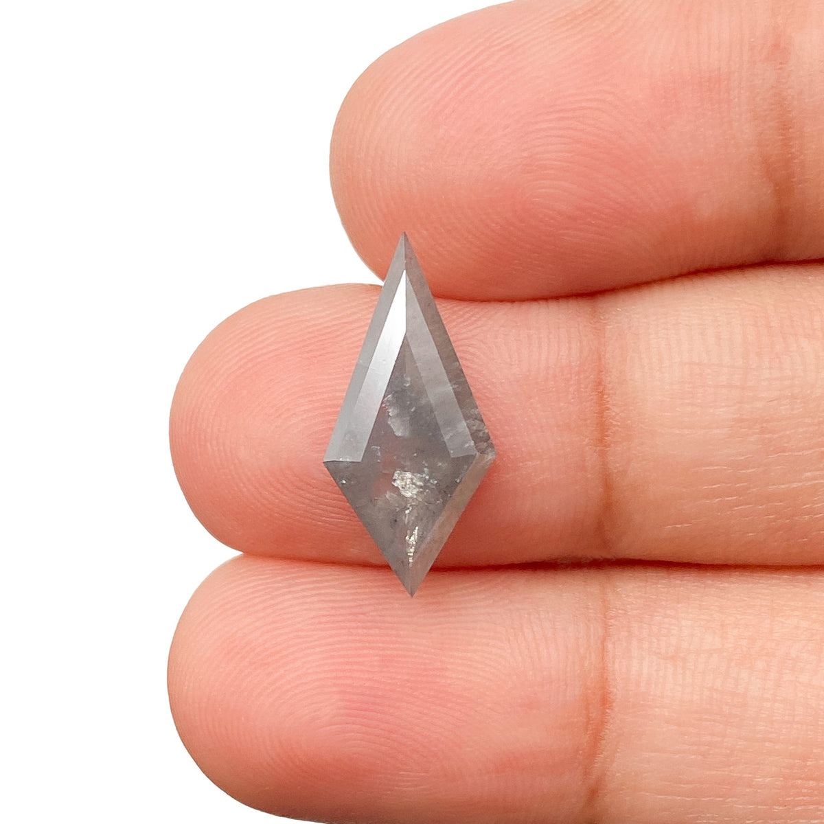 2.34ct | Rustic  Kite Shape Step Cut Diamond - Modern Rustic Diamond