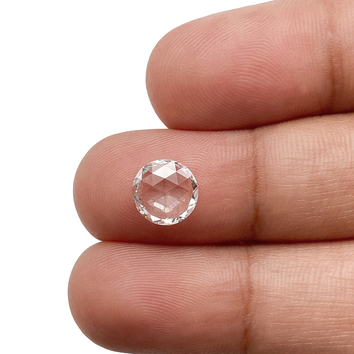 1.01ct | E/SI1 Round Shape Rose Cut Diamond (IGI) - Modern Rustic Diamond