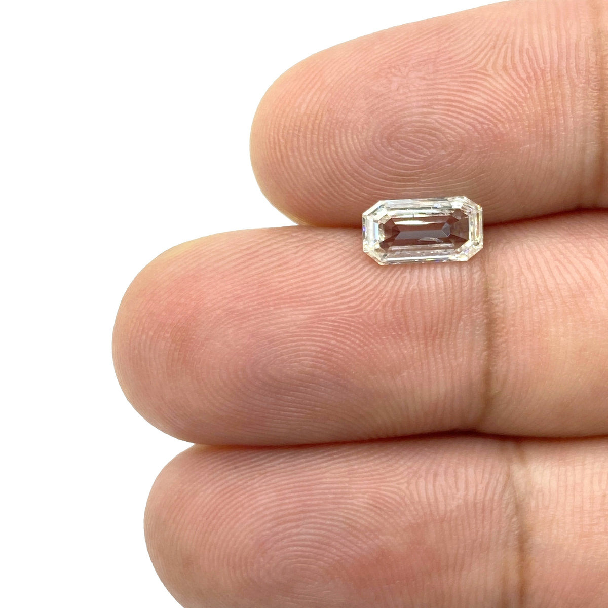 1.01ct | G-H/SI Emerald Shape Step Cut Diamond - Modern Rustic Diamond
