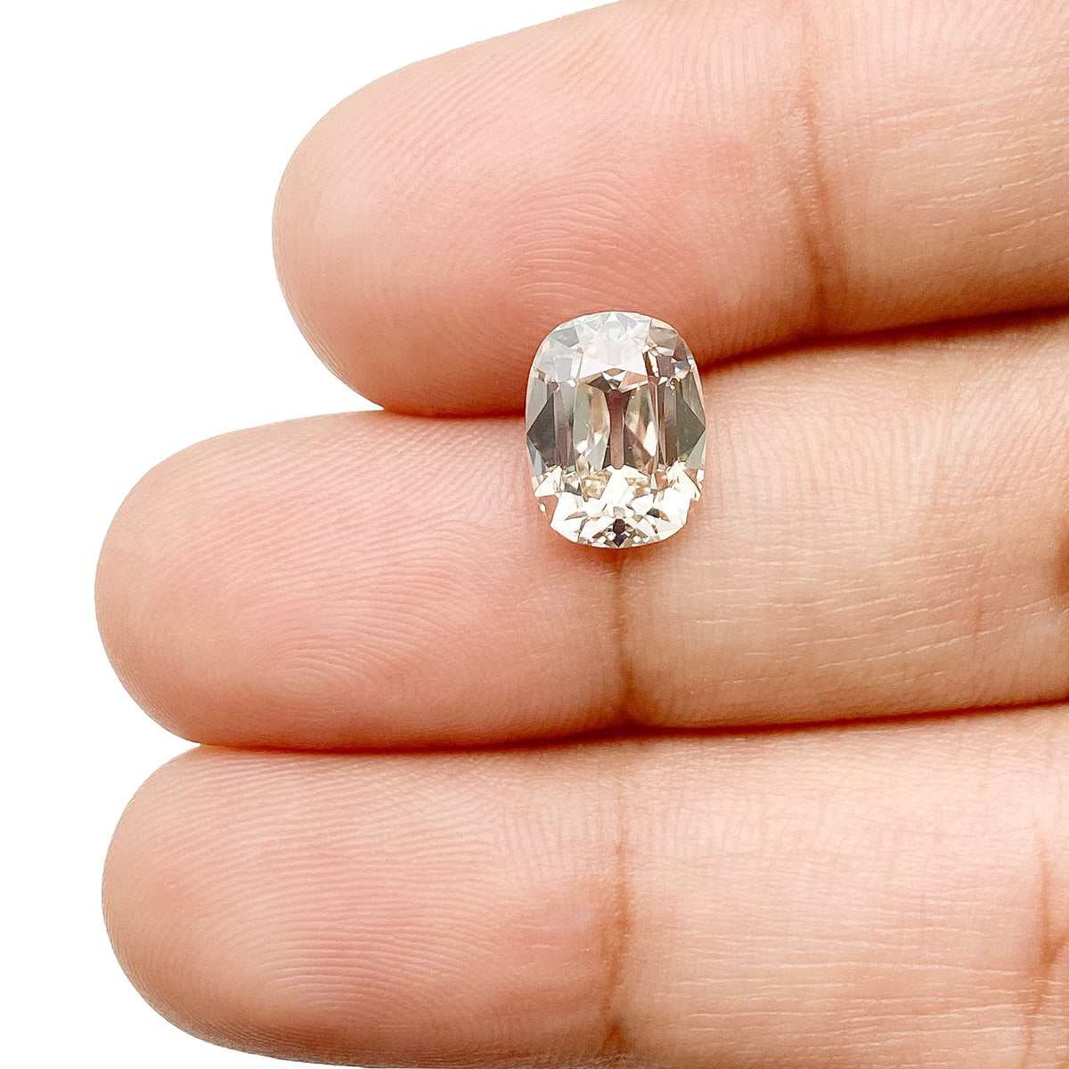 2.24ct | L/VS2 Cushion Shape Old Mine Cut Diamond (GIA) - Modern Rustic Diamond