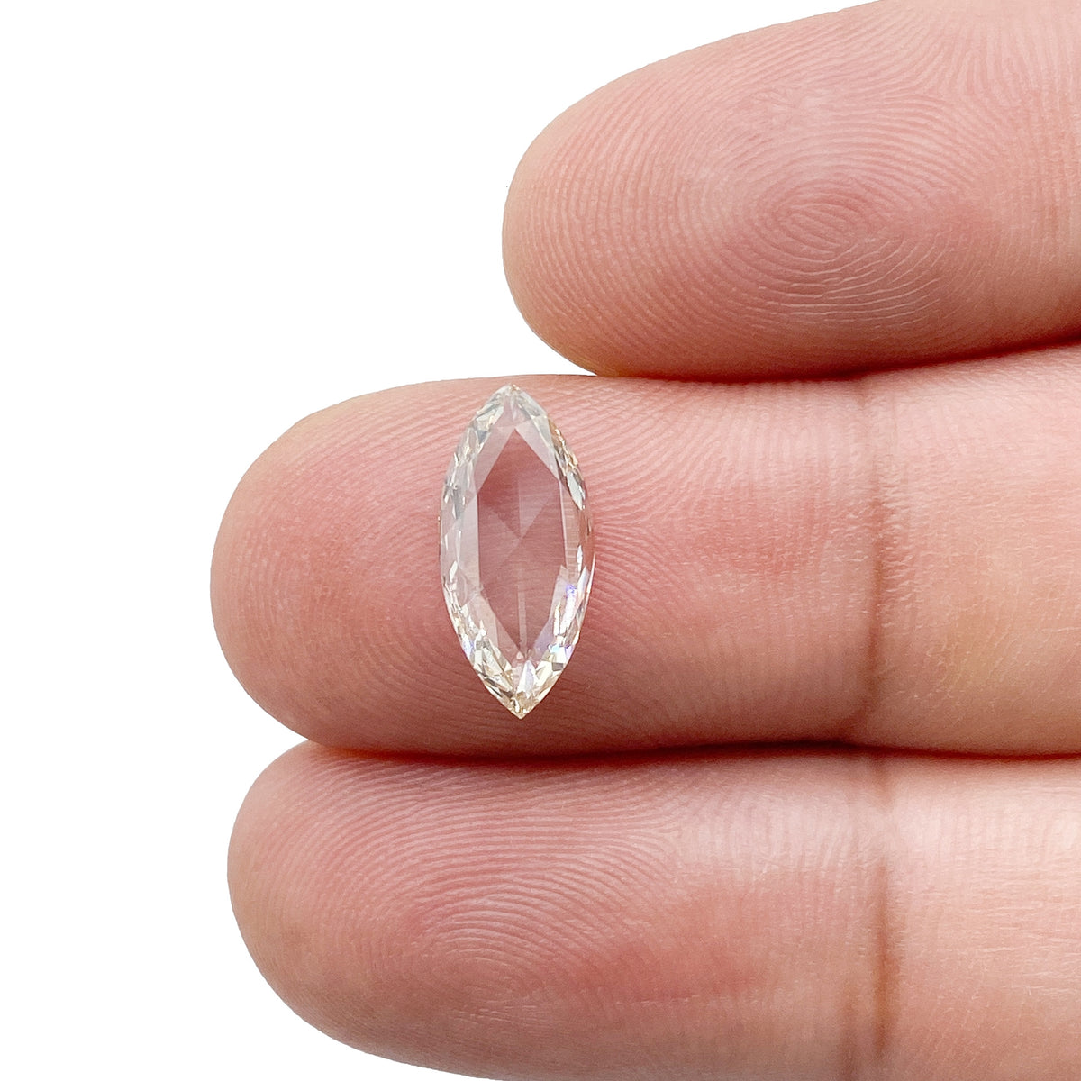 1.52ct | O-P/VS2 Marquise Shape Rose Cut Diamond (GIA) - Modern Rustic Diamond