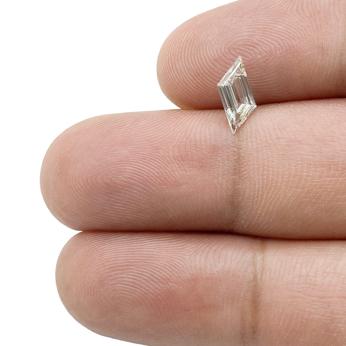 0.55ct | H-I/VVS Rhomboid Shape Step Cut Diamond - Modern Rustic Diamond