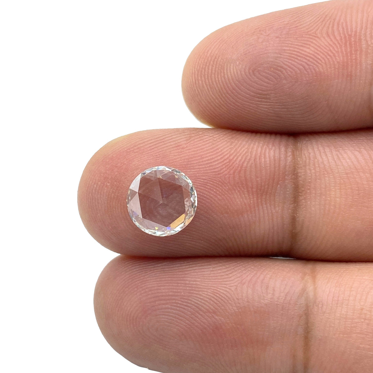 1.24ct | H/VS1 Round Shape Rose Cut Diamond (GIA) - Modern Rustic Diamond