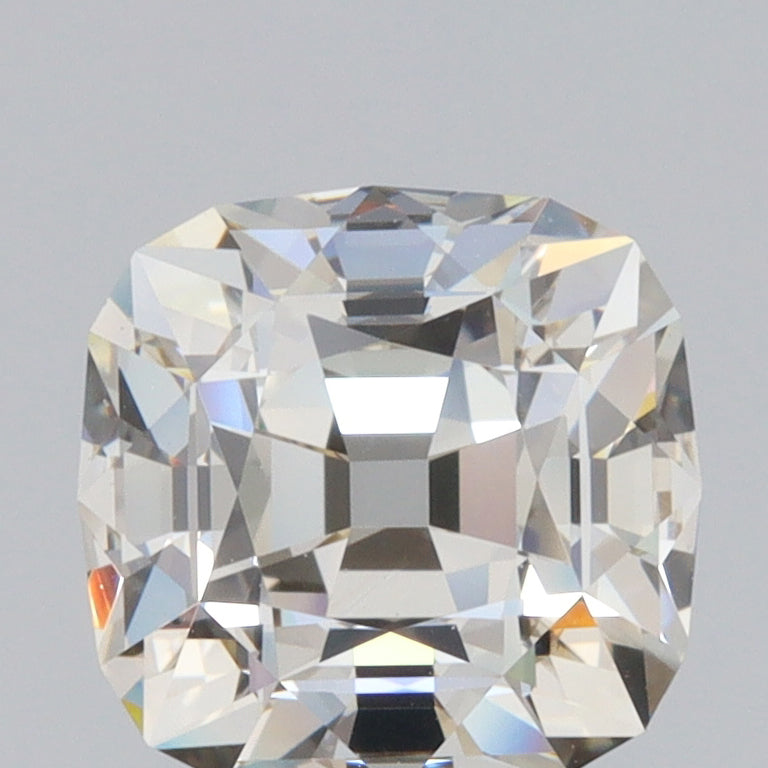 2.40ct | M/VS2 Cushion Shape Old Mine Cut Diamond (GIA) - Modern Rustic Diamond