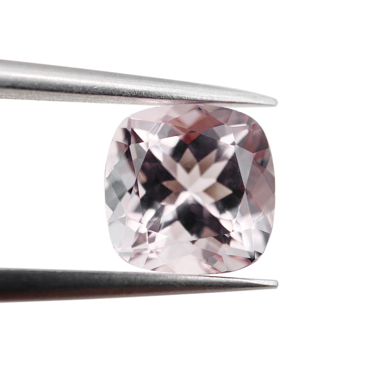 2.41ct |  Cushion Shape  Morganite - Modern Rustic Diamond