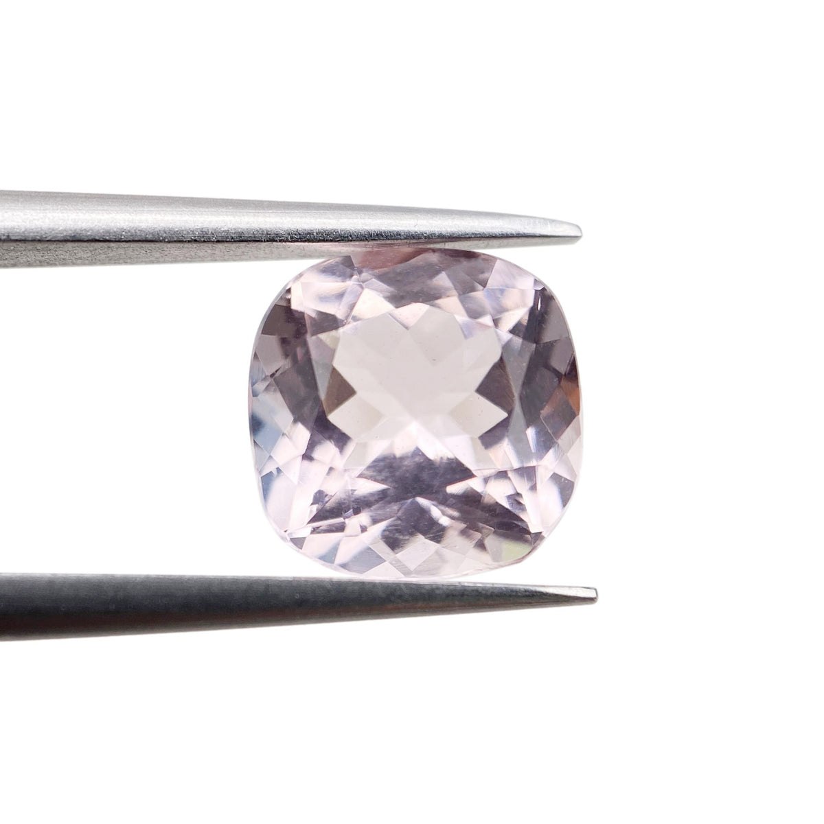 2.43ct |  Cushion Shape  Morganite - Modern Rustic Diamond
