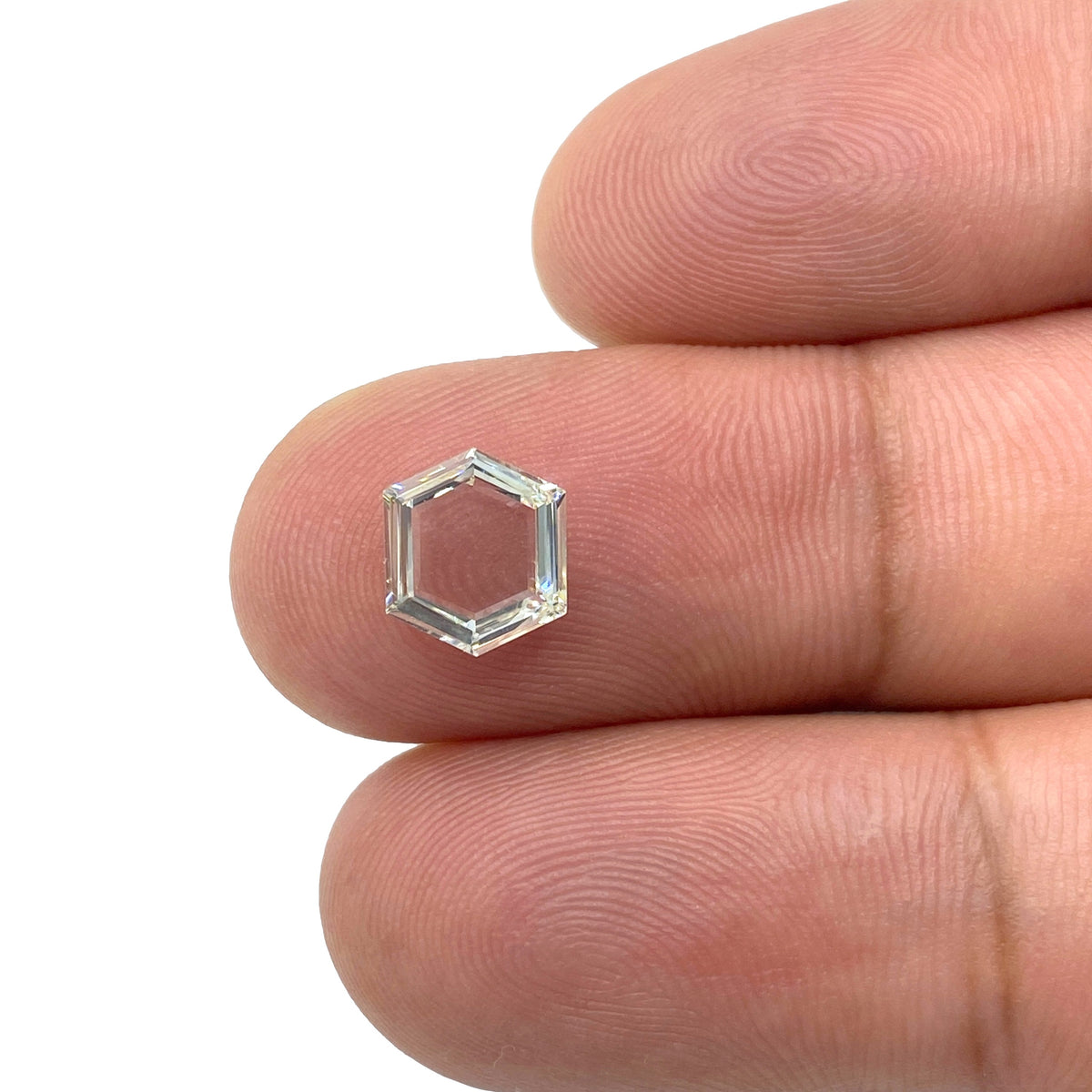 1.00ct | J/VS2 Hexagon Shape Portrait Cut Diamond (GIA) - Modern Rustic Diamond