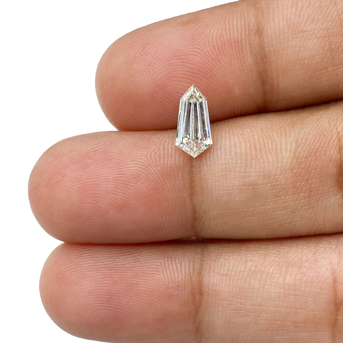 0.72ct | F-G/VS Kite Shape Step Cut Diamond - Modern Rustic Diamond