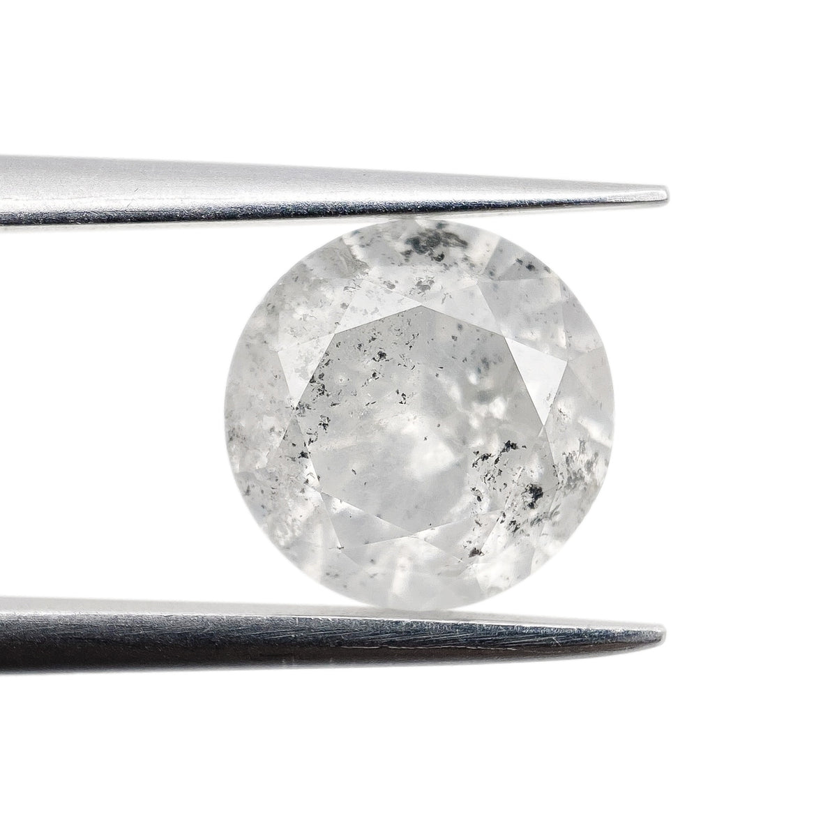 2.47ct | Rustic  Round Shape Brilliant Cut Diamond - Modern Rustic Diamond